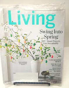 Neu versiegelt Martha Stewart Living Magazin APRIL 2022 Swing Into Spring - Bild 1 von 7
