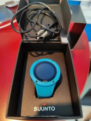 Suunto Spartan Sport Polyamide Blue Wrist HR Watch - SS022663000 - Image 1 of 3