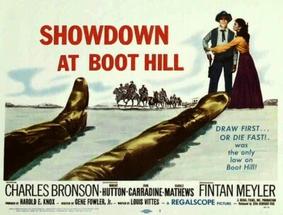 SHOWDOWN AT BOOT HILL (1958) CHARLES BRONSON - Public Domain Movie DVD NO CASE - Image 1 of 3
