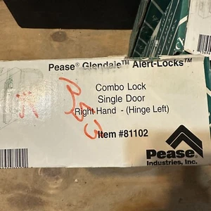 Pease Glendale Combo Cerradura Alerta-Cerradura Derecha Puerta Única Acabado Latón - Imagen 1 de 6