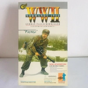 WWII DRAGON GERMAN FALLSCHIRMJAGER UNTERFELDWEBEL DRAGON PIETER 1/6 FIGURE - Picture 1 of 11