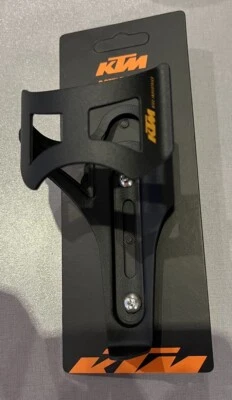 KTM Alu MTB Fahrrad Flaschenhalter - seitliche Entnahme - schwarz