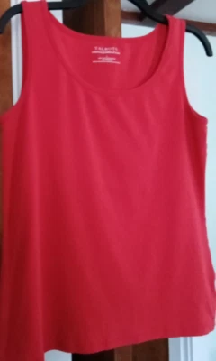 Women's Red Sz.L  TALBOTS Stretch Weekend TANK Top - Image 1 of 4