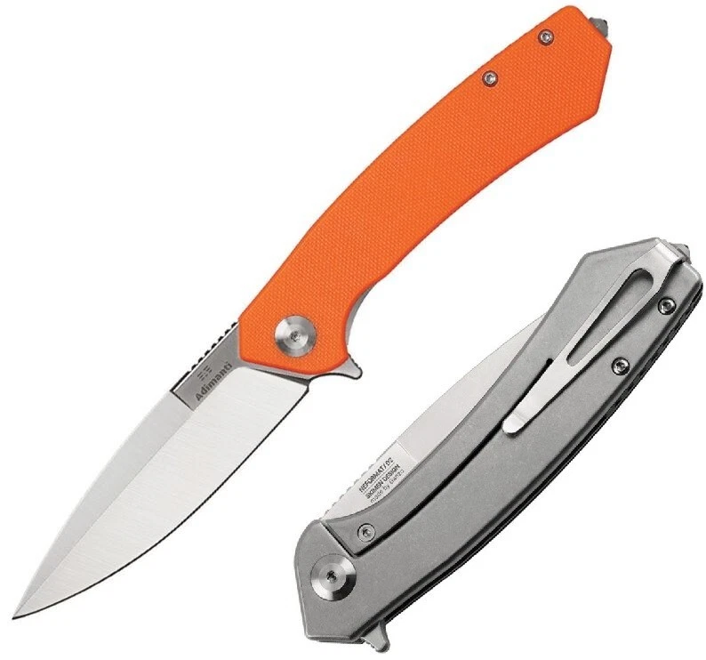 Ganzo Adimanti Linerlock Folding Knife 3.38" D2 Tool Steel Blade G10 Handle