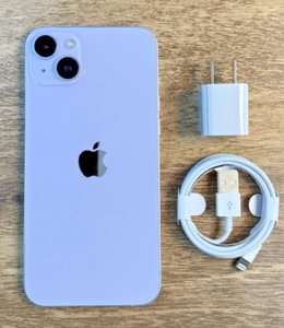 Apple iPhone 14 Plus Purple 128GB Unlocked - Very Good Condition - All Carriers - Picture 1 of 8