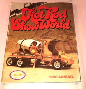 Revista Hot Rod Show World 1980 Edición Anual ISCA Casi Como Nueva a Como Nueva - Imagen 1 de 11