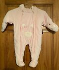 Baby Girl Clothes  Carter's 6-9 Month Pink Bear Winter Snowsuit