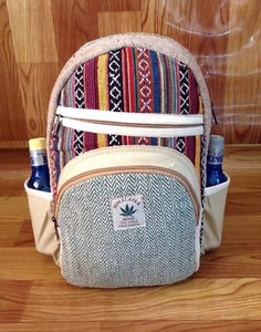 Medium Hemp Backpack - Picture 1 of 10