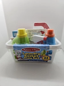 Neu! Melissa & Doug Wäschekorb Spielset 11-teilig - Bild 1 von 10