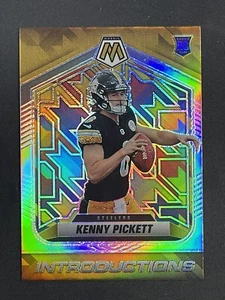 2022 Panini Mosaic Football Kenny Pickett introductions RC Silver Prizm #I-1 - Picture 1 of 2