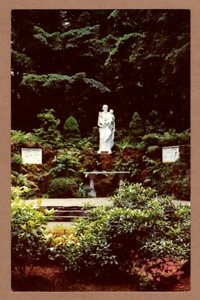 Tarjeta postal cromada St Joseph Wood Chaste Memorial José de Nazaret UNP - Imagen 1 de 2