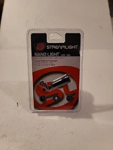 New Stream Light Nano Light Mini Keychain/Zipper Pull Flashlight Plus Clip. - Picture 1 of 4