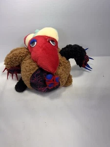 Handmade Gothic Heart Original By SEL Monster Stuffed Animal Fantasy Morph - Picture 1 of 4