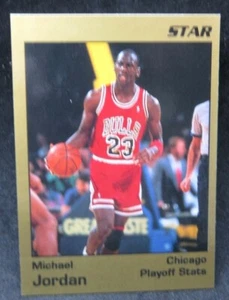 MICHAEL JORDAN 1991 STAR CO. GOLD VARIANT PARALLEL#1/1000 CARD#3!BULLS GOAT HOF - Picture 1 of 2