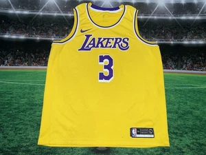 Maglia Los Angeles Lakers Anthony Davis #3 Nike Swingman taglia XL usata - Foto 1 di 12