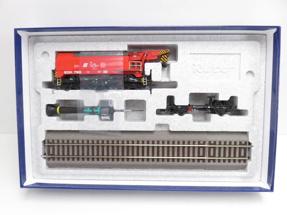 (THX876) Roco 79036 Digital-Eisenbahndrehkran der ÖBB, Sound, AC, H0, OVP - Bild 1 von 4