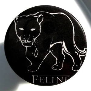 Vintage 1983 THE STRANGLERS Feline badge 1" pin UK band NM button - Picture 1 of 2