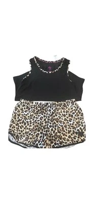 NWT- Betsey Johnson 2 piece tank & shorts set, size S - Image 1 of 4