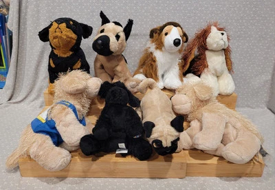 Webkinz Rottweiler Collie German Shepherd Retriever Lil Poodle Pug Dog Plush Lot - Image 1 of 4