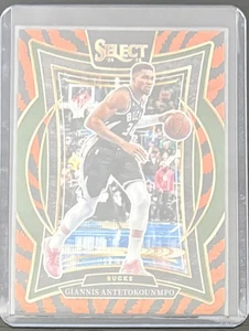 2024-25 Panini Select #43 Giannis Antetokounmpo Tiger Prizm - Imagen 1 de 2