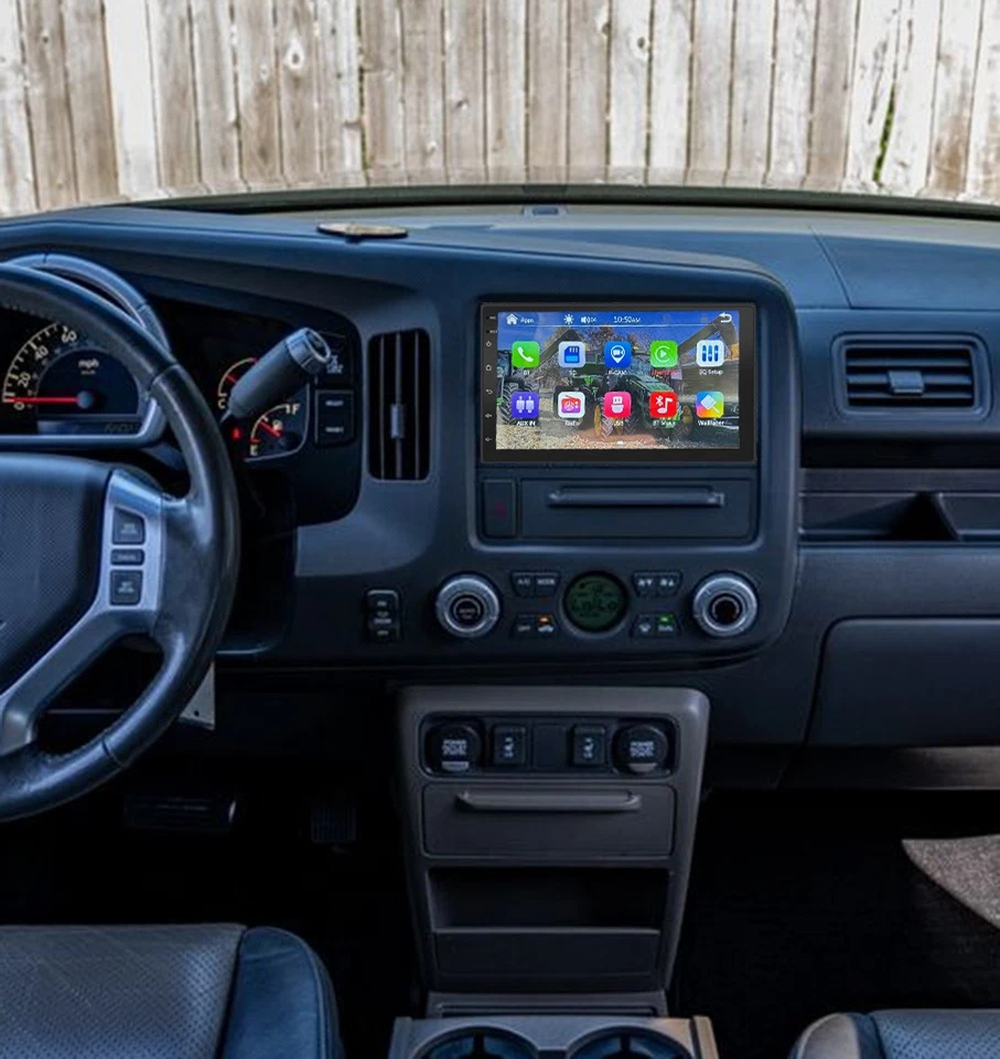 Carplay For Honda Ridgeline 2006-2014 Car Radio Stereo Android 13 GPS Navi - Image 1 of 4