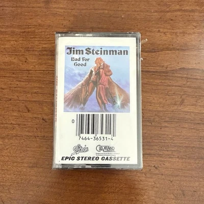 NEW Vintage Jim Steinman Bad For Good  Cassette Tape 1981 Epic SEALED - Image 1 of 4