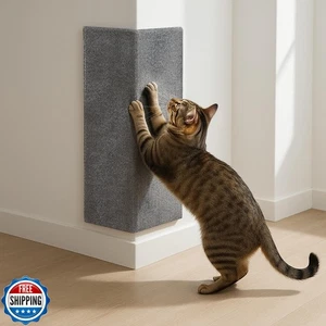 Katzenkratzmatten - Doppelseitiger Teppich Katzenkratzkissen - Wandmontage, Boden - Bild 1 von 5