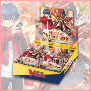 Cardfight Vanguard: Flight of Chakrabarthi Booster Box D-BT13 SELLADO - Imagen 1 de 2