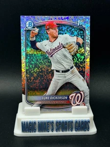 Mini refractor de diamante Luke Dickerson 2025 Bowman cromo #BCP-218 SP Nationals - Imagen 1 de 2