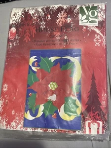 Dorfgärtner Weihnachten Urlaub Weihnachtsstern Haus Flagge 28" x 40" Zoll - Bild 1 von 6