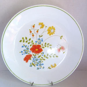 Juego de 4 platos de cena vintage Corelle Corning Wildflower 10 1/4" retro florales - Imagen 1 de 4