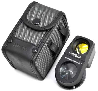 Minolta видоискатель 5 градусов для вспышки автоматический метр V IV III с чехлом 2701 - Изображение 1 из 4