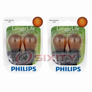 2 pc Philips Front Side Marker Light Bulbs for GMC Canyon 2004-2012 bs - Picture 1 of 5