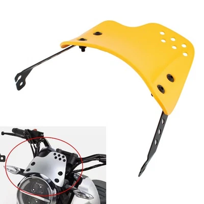 Parabrisas delantero moto para Ducati Scrambler 400 800 2015-2024 24 Foto 1 de 4