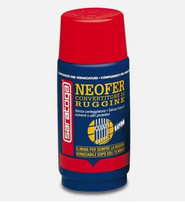 NEOFER CONVERTITORE DI RUGGINE RAPIDO SARATOGA 250 ML ELIMINARE - Immagine 1 di 1