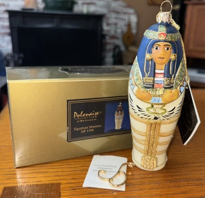 Polonaise Kurt Adler Komozja Egyptian Mummy Ornament AP1508 - Image 1 of 3