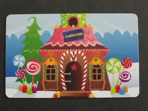 SCRATCH N SNIFF GINGERBREAD HOUSE BLOCKBUSTER GIFT CARD 2007 -NO VALUE ON CARD - Picture 1 of 2