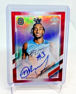 2021/22 Topps Chrome OTE Overtime MATT BEWLEY RC Red Refractor AUTO 2/5 SSP - Picture 1 of 2