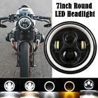 7" LED Headlight Projector High/Low For Honda Shadow VT VT1100 VT750 VT600 VF750