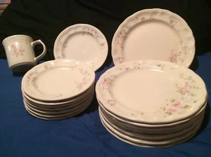 Pfaltgraff Tea Rose Dinner Set - Picture 1 of 7