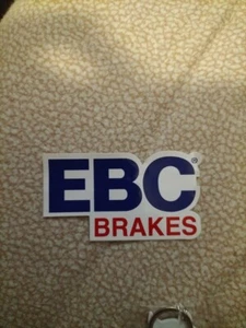 ADESIVO STICKER DECAL LOGO ORIGINALE ' EBC BRAKES ' - Foto 1 di 4