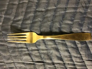 Georg Jensen PLATA 7 forchetta da portata 5/8" ~ acciaio inox satinato ~ Danimarca - Foto 1 di 3