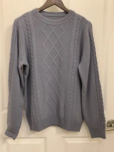 100% Cashmere Sweater Top Pullover New XL - Picture 1 of 4