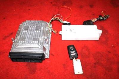 Engine DME ECU CAS Key Set OEM BMW N63 F13 F12 F10 F01 F02 750i 650 550i MSD85.0 - Image 1 of 4