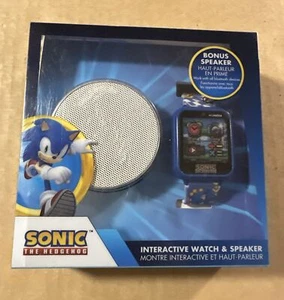 Montre et haut-parleur interactifs pour enfant Sonic The Hedgehog neufs scellés en usine - Photo 1 sur 9