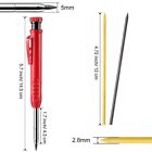 Tiefloch Schreiner Bleistift mit verlängerter Nadel Nasenspitze ideal für enge