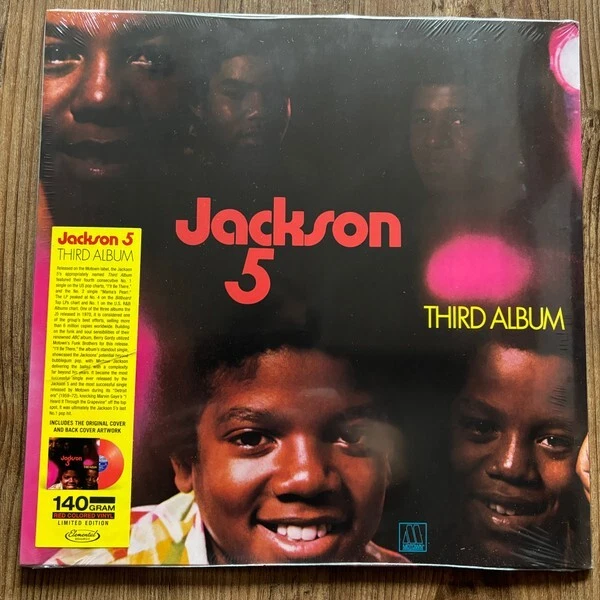The Jackson 5 Third Album [Red Vinyl] New LP Foto 1 de 1