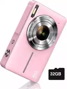 1080P FHD 44MP 16X Zoom Anti - Shake Compact Vlogging Point - and - Shoot Camera - Picture 1 of 46