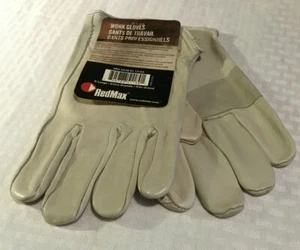 OEM Husqvarna RedMax 578911303 Leather Work Gloves - X-Large - Picture 1 of 3