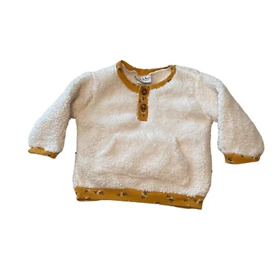 Nicole Miller NY Bebé Niña 6-9 Meses Polar Sudadera Camisa Top Foto 1 de 4